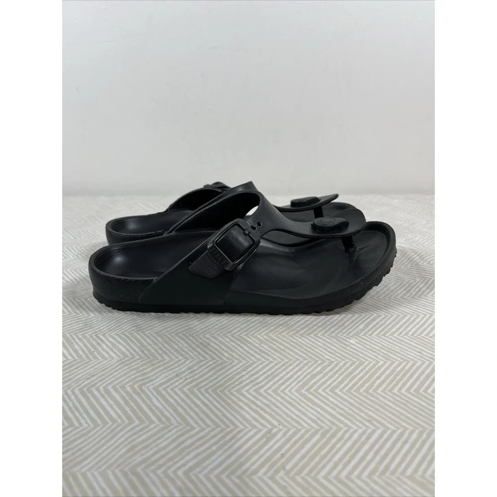 Birkenstock Girl's Black Eva Gizeh Slip On Sandal Youth‎ Size 32 L1